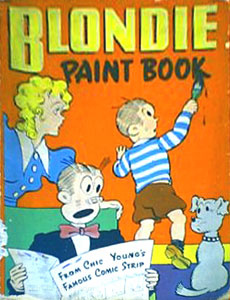 Blondie Paint Book