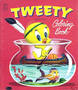 Sylvester & Tweety Coloring Book