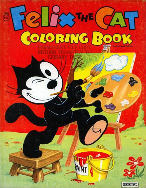 Felix the Cat Coloring Book