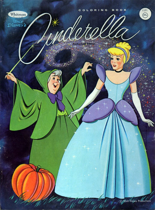 Cinderella, Disney's Coloring Book