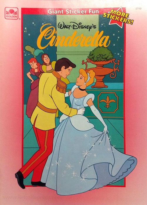 Cinderella, Disney's Sticker Fun