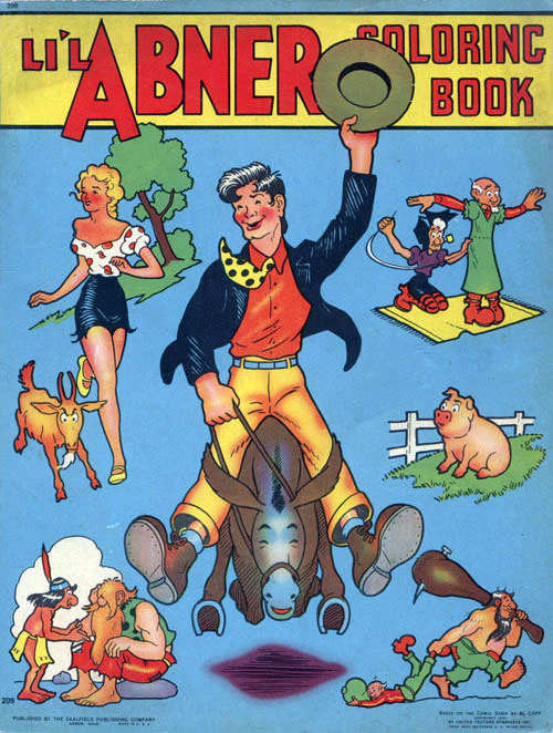 Li'l Abner Coloring Book