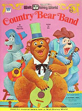 Walt Disney Theme Parks Country Bear Band