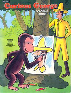 Curious George Coloring Book