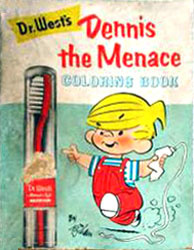 Dennis the Menace Dr. West's Coloring Book