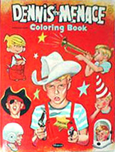 Dennis the Menace Coloring Book