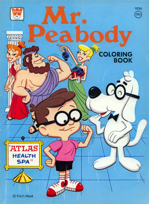 Mr. Peabody Coloring Book