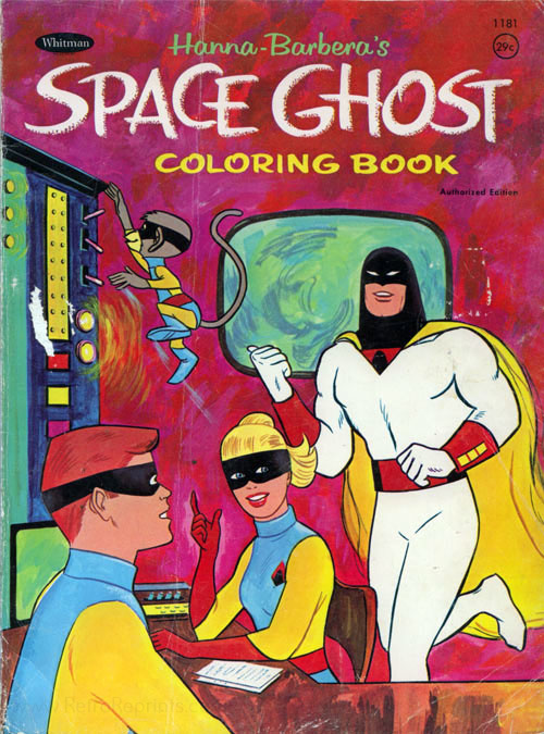 Space Ghost Coloring Book