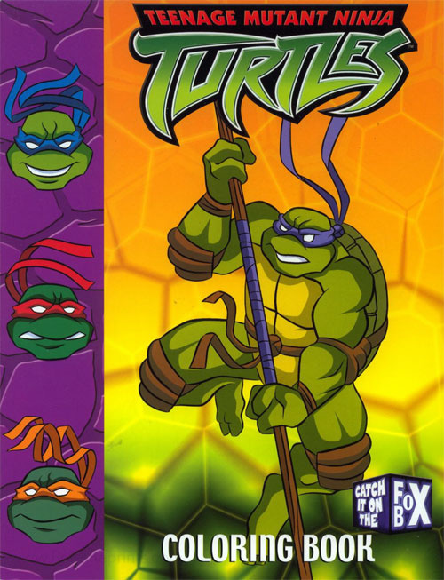 Teenage Mutant Ninja Turtles (2nd) Coloring Book