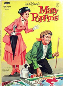 Mary Poppins Coloring Book