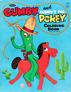 Gumby and Pokey Coloring Book