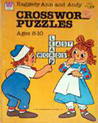 Raggedy Ann & Andy Crossword Puzzles