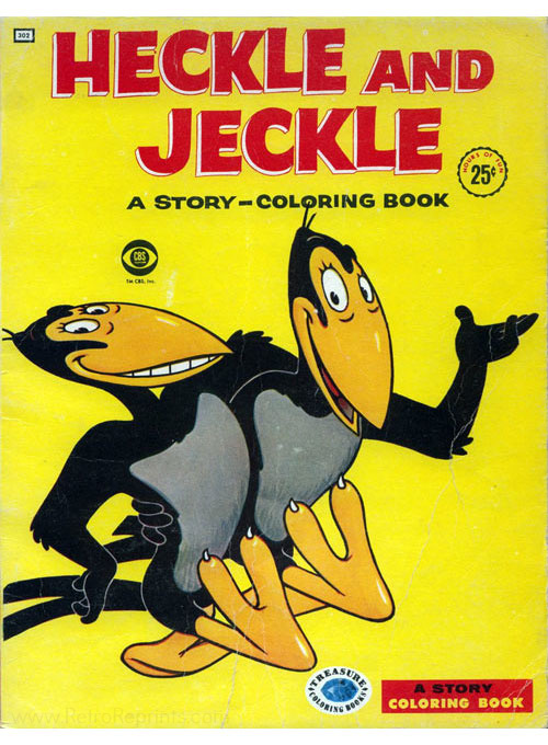 Heckle & Jeckle Coloring Book