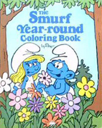 Smurfs Year-round Coloring Book