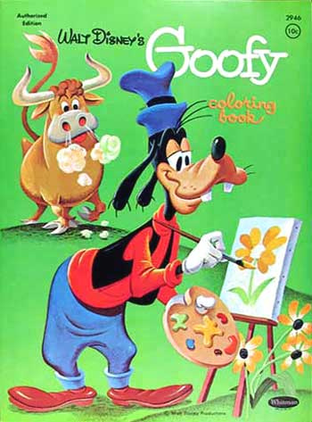 Goofy Coloring Book