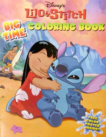 Lilo & Stitch Big Time Coloring Book