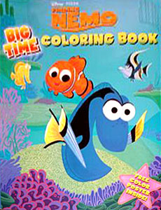 Finding Nemo Big Time Coloring Book