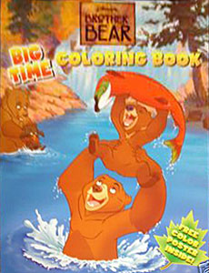 Brother Bear Big Time Coloring Book