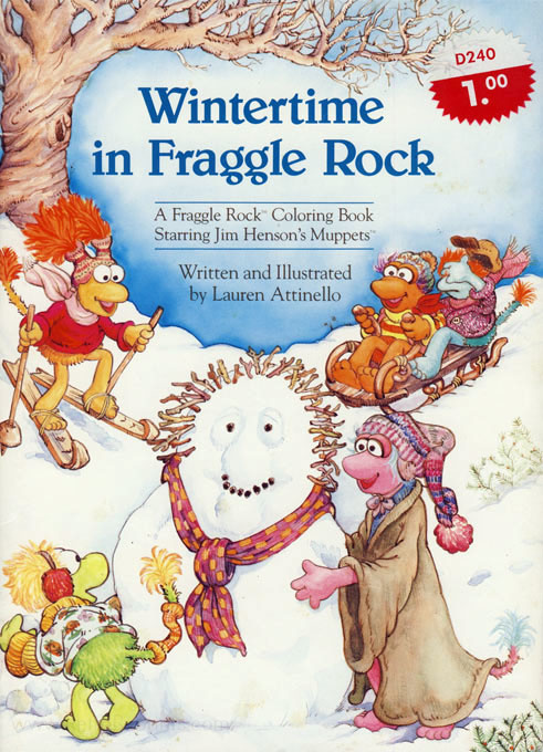 Fraggle Rock, Jim Henson's Coloring Books | Coloring Books at Retro