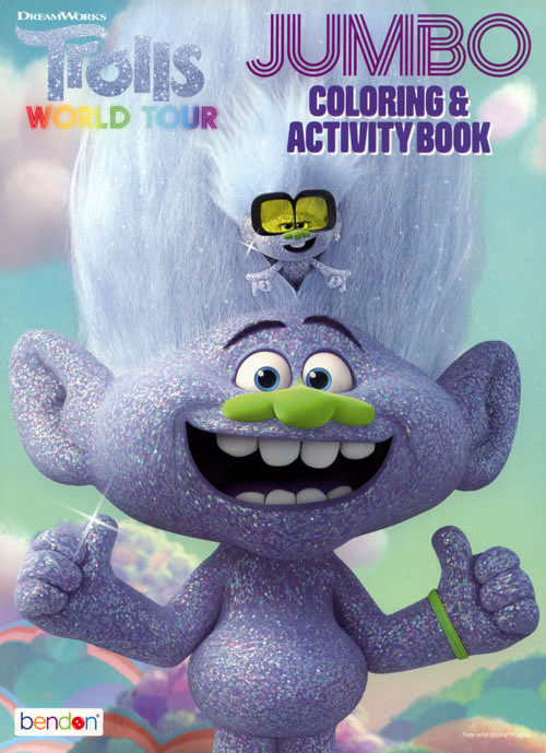 Trolls World Tour Coloring & Activity Book