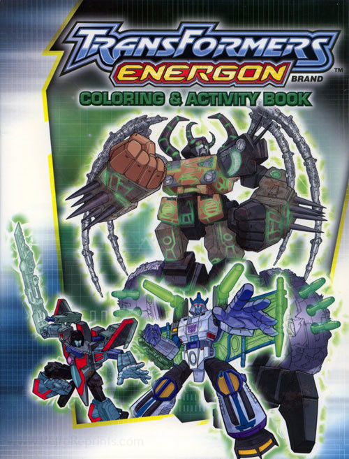 Transformers Energon Coloring and Activity Book