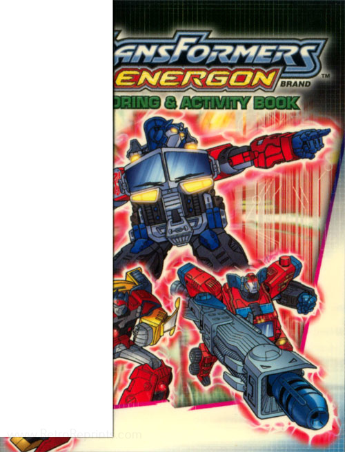 Transformers Energon Coloring and Activity Book