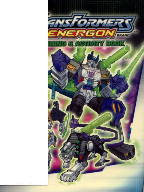 Transformers Energon Coloring and Activity Book