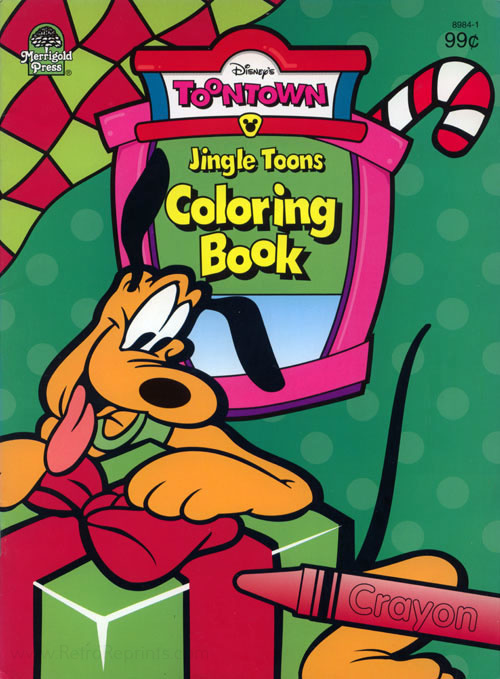 Download Disney Jingle Toons Coloring Books At Retro Reprints The World S Largest Coloring Book Archive