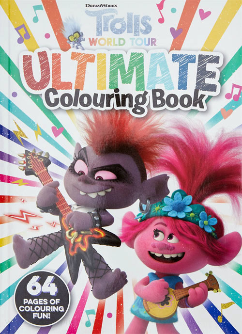 Trolls World Tour Coloring Book