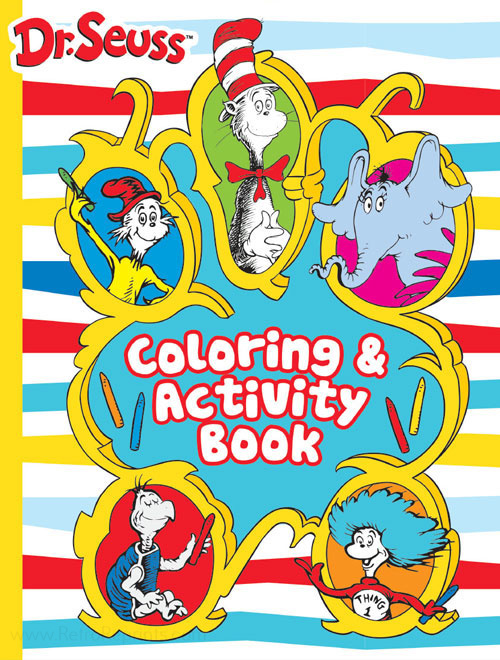 Dr. Seuss Coloring and Activity Book