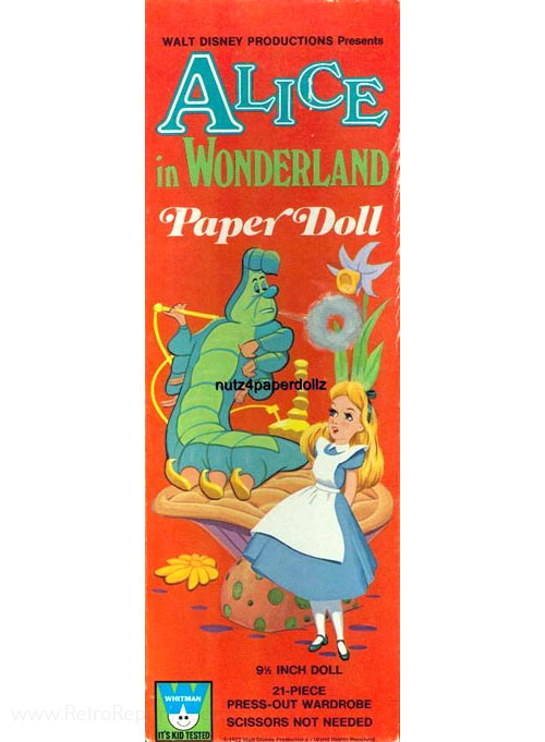Alice in Wonderland, Disney's Paper Dolls