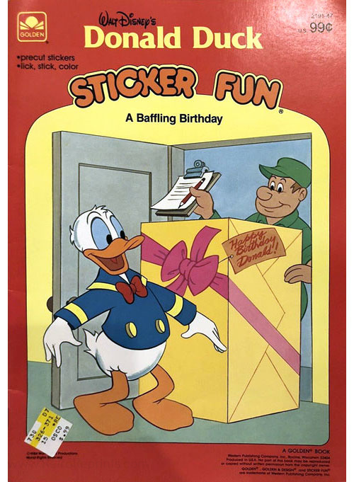 Donald Duck A Baffling Birthday