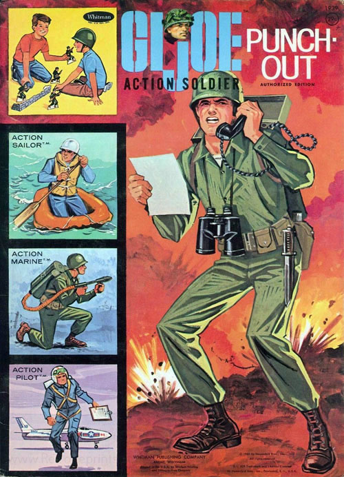 GI Joe Punch Out Book