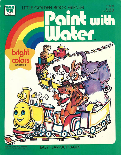 Little Golden Books Paint with Water