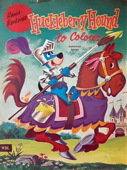 Huckleberry Hound Coloring Book