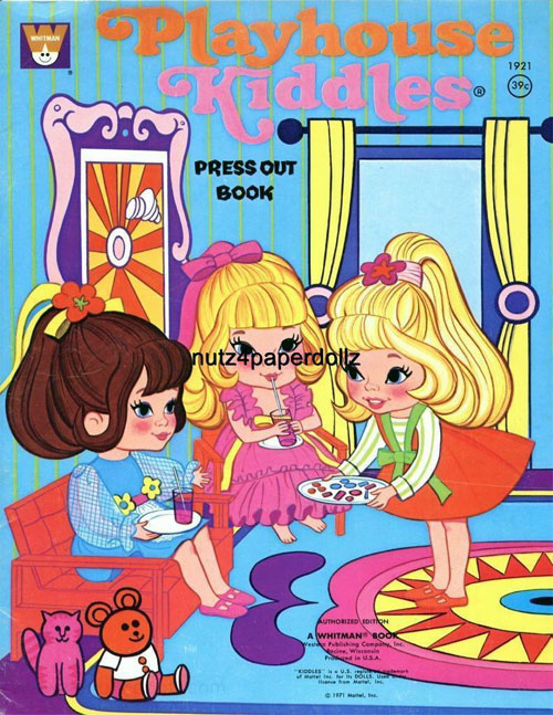 Liddle Kiddles Press Out Book
