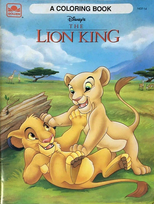 Lion King, The Coloring Book