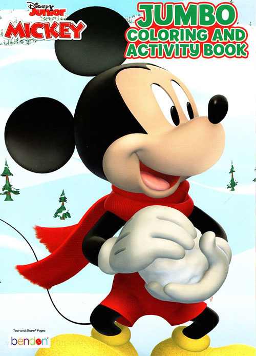 Mickey Mouse and Friends Coloring and Activity Book
