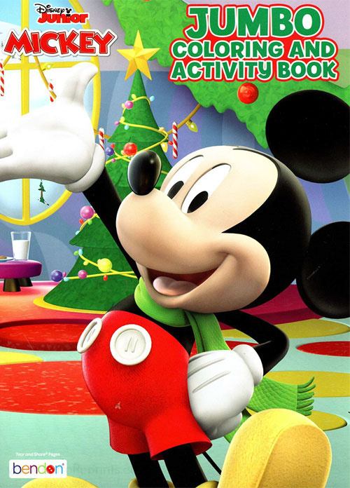 Mickey Mouse and Friends Coloring and Activity Book