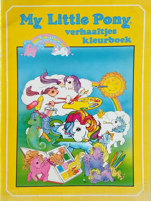 My Little Pony (G1) Coloring Book