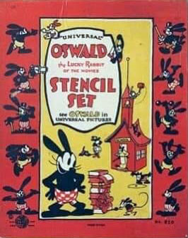 Oswald the Lucky Rabbit (Disney) Stencil Set