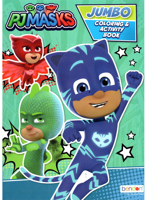 PJ Masks Coloring and Activity Book