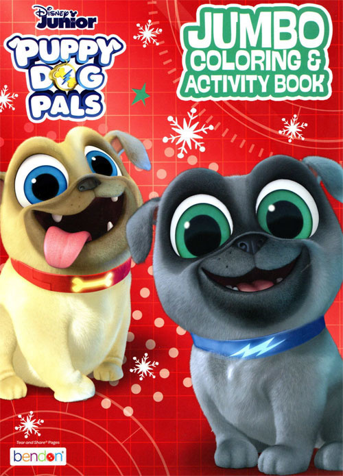 Puppy Dog Pals, Disney's Coloring and Activity Book