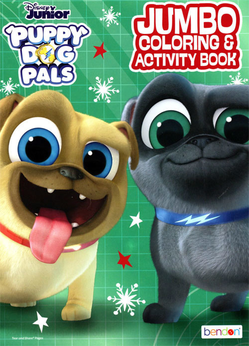 Puppy Dog Pals, Disney's Coloring and Activity Book