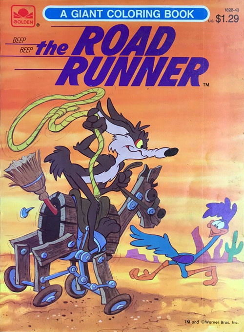 Road Runner Coloring Book