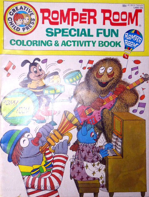 Romper Room Coloring and Activity Book