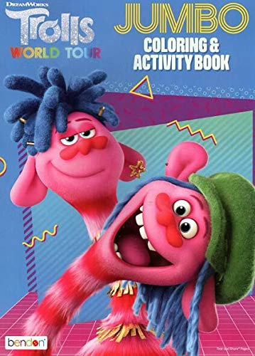 Trolls World Tour Coloring and Activity Book