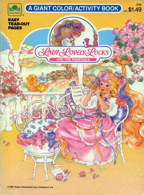 Lady LovelyLocks and the Pixietails Coloring and Activity Book