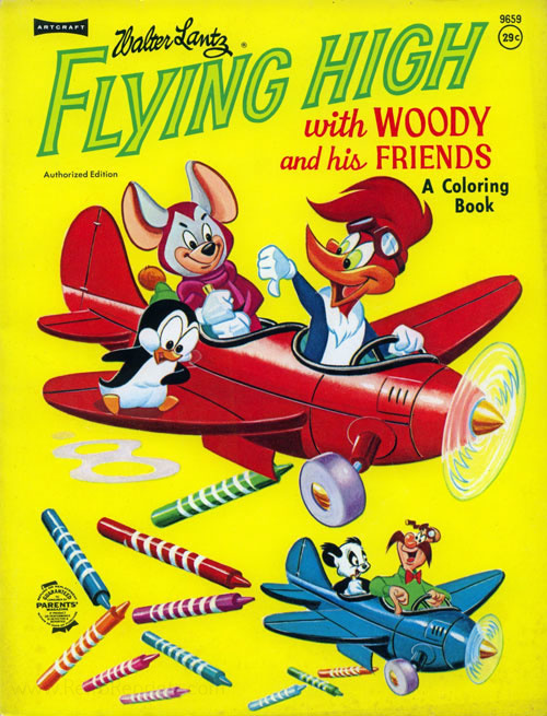 Woody Woodpecker Flying High