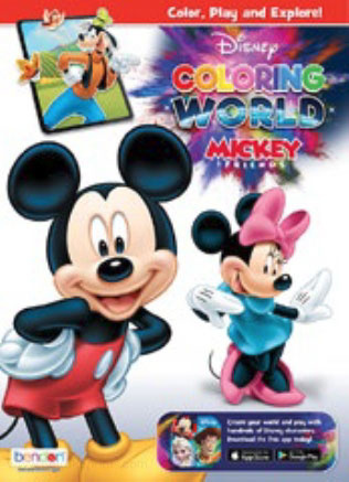 Mickey Mouse and Friends Coloring World
